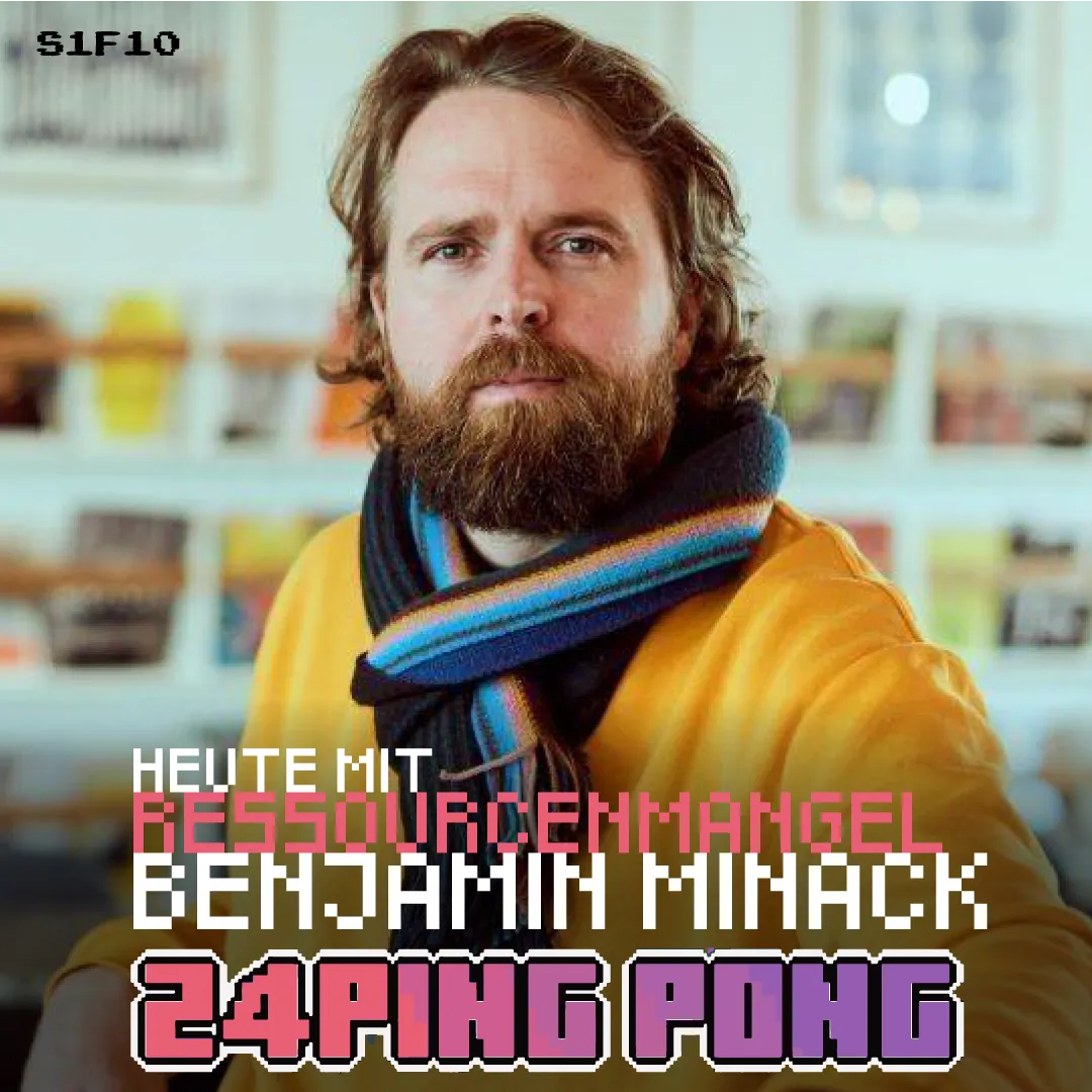 Cover der Folge S1F10 mit Benjamin Minack
